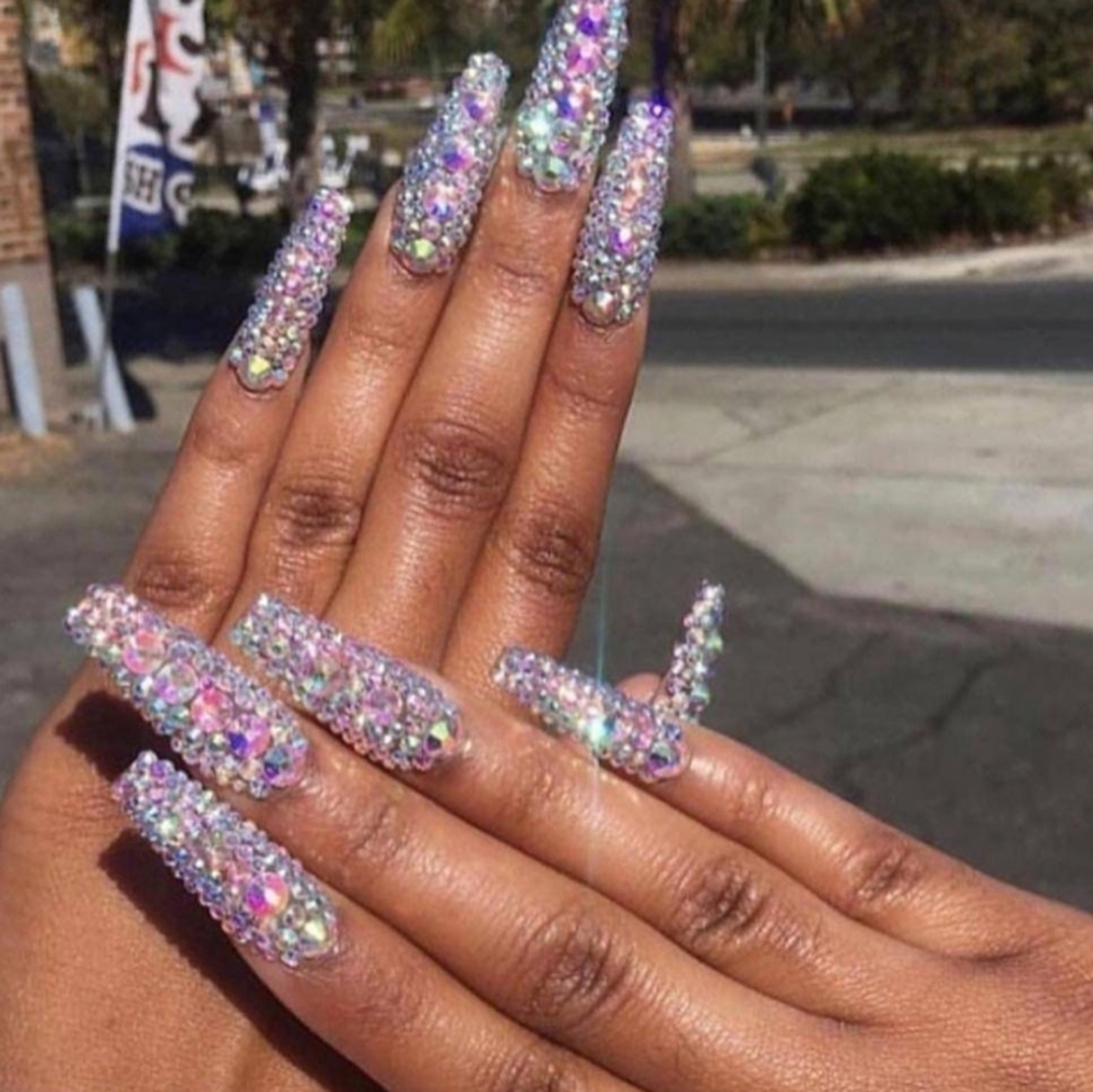 Handmade acrylic nail set